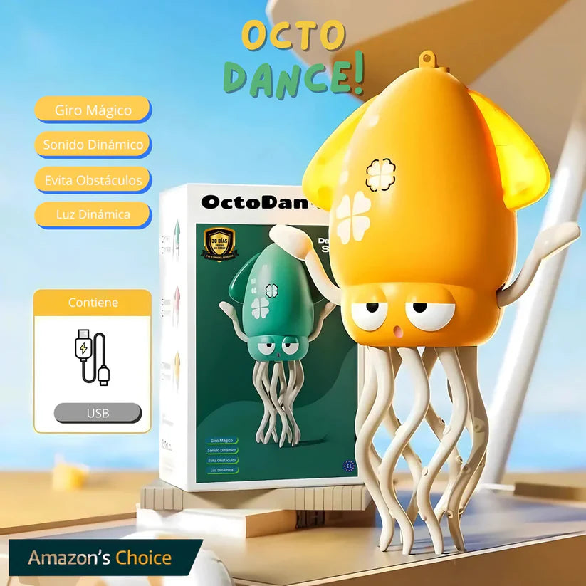 “¡El Pulpo que Baila Solo! 😂🐙”