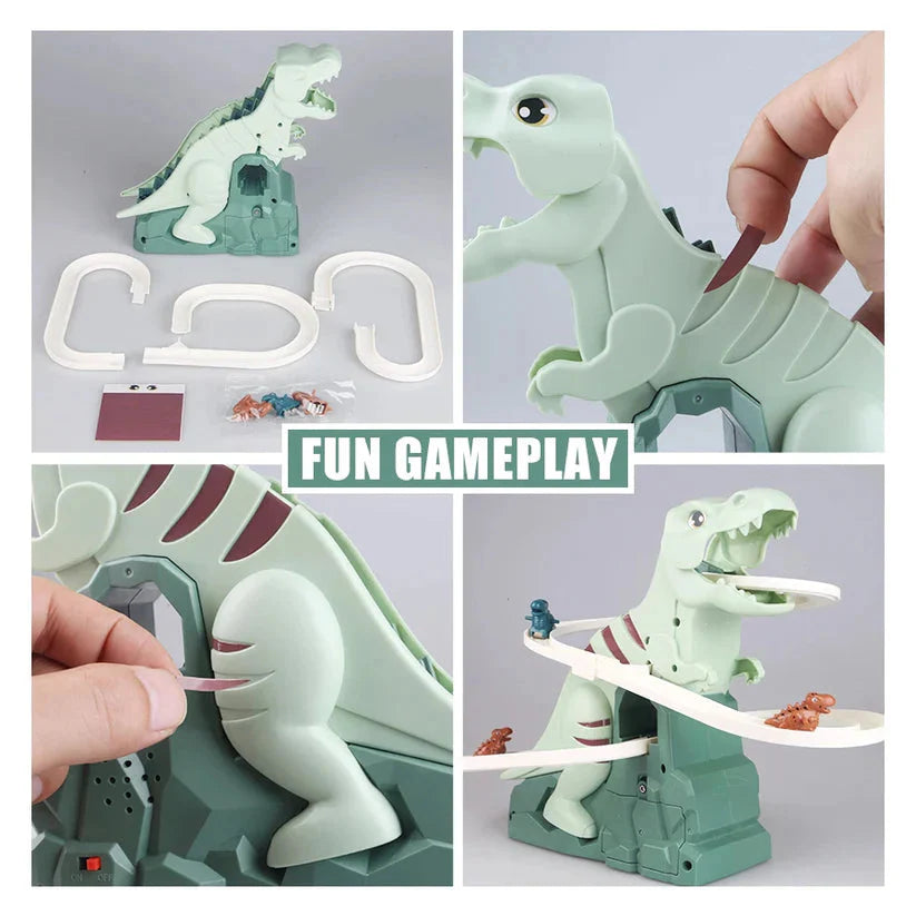Dino Tobogán Automático 🦖 – Diversión Sin Parar