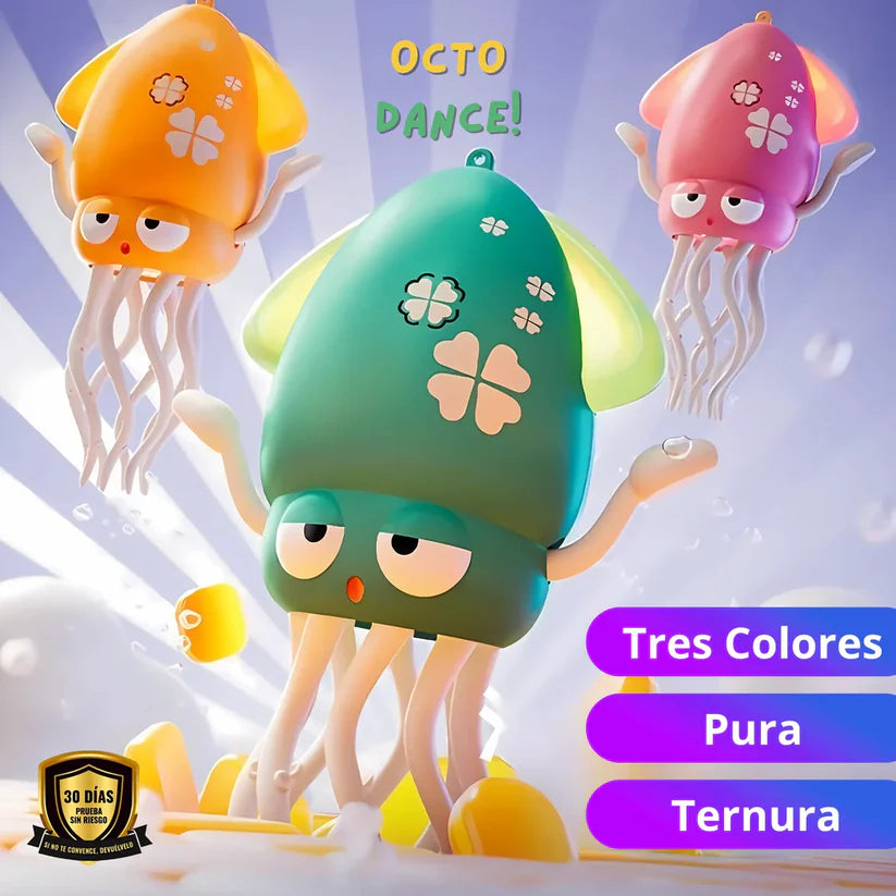 “¡El Pulpo que Baila Solo! 😂🐙”