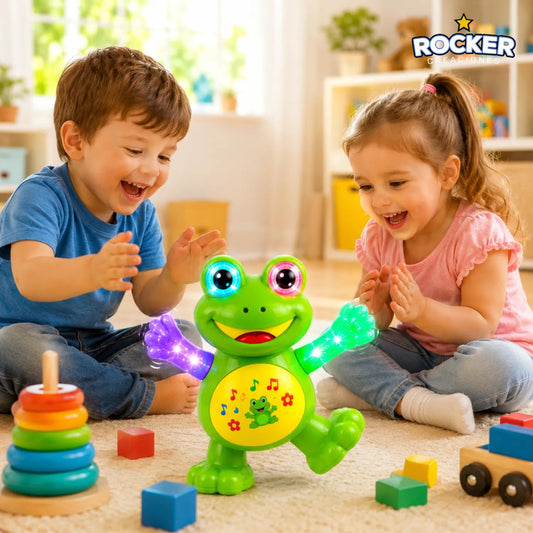 🐸 𝐑𝐚𝐧𝐚 𝐑𝐄𝐍𝐄 𝐁𝐚𝐢𝐥𝐚𝐫𝐢𝐧𝐚 𝐌𝐮𝐬𝐢𝐜𝐚𝐥 𝐜𝐨𝐧 𝐋𝐮𝐜𝐞𝐬 𝐋𝐄𝐃 𝐲 𝐒𝐨𝐧𝐢𝐝𝐨 🎶