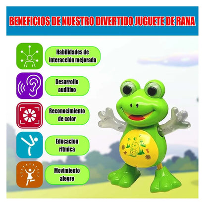 🐸 𝐑𝐚𝐧𝐚 𝐑𝐄𝐍𝐄 𝐁𝐚𝐢𝐥𝐚𝐫𝐢𝐧𝐚 𝐌𝐮𝐬𝐢𝐜𝐚𝐥 𝐜𝐨𝐧 𝐋𝐮𝐜𝐞𝐬 𝐋𝐄𝐃 𝐲 𝐒𝐨𝐧𝐢𝐝𝐨 🎶