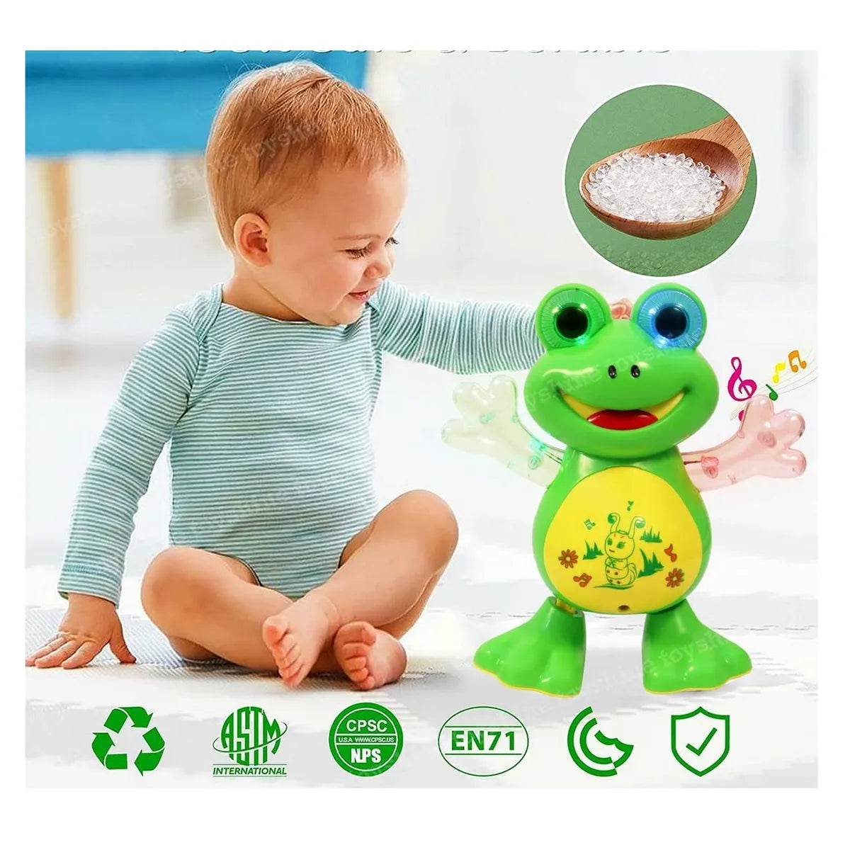 🐸 𝐑𝐚𝐧𝐚 𝐑𝐄𝐍𝐄 𝐁𝐚𝐢𝐥𝐚𝐫𝐢𝐧𝐚 𝐌𝐮𝐬𝐢𝐜𝐚𝐥 𝐜𝐨𝐧 𝐋𝐮𝐜𝐞𝐬 𝐋𝐄𝐃 𝐲 𝐒𝐨𝐧𝐢𝐝𝐨 🎶